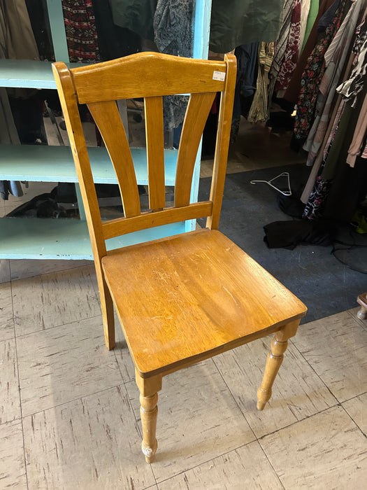 Wood kitchen or dining chair 34349