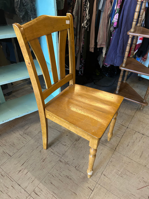 Wood kitchen or dining chair 34349