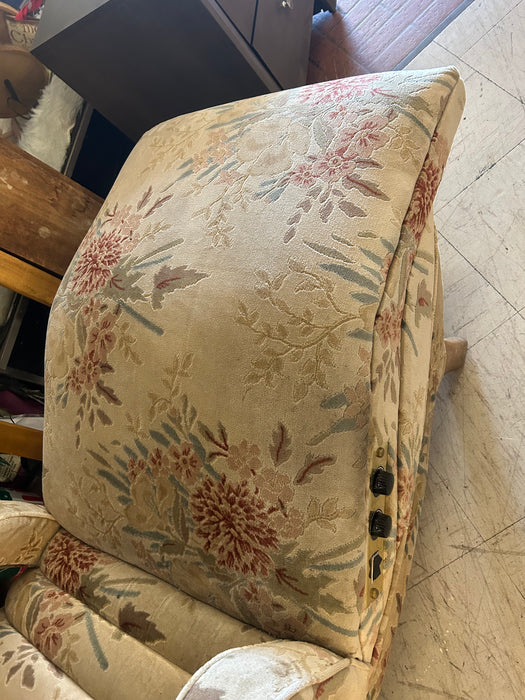Vintage MCM Lounge Co INC upholstered contour lounge heat massage chair 34347