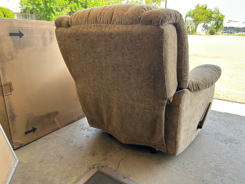 Tan rocker recliner chair 34362