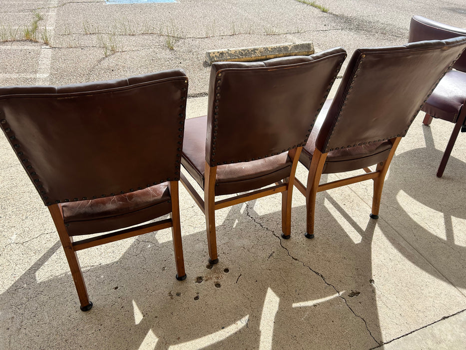 Faux leather kitchen, or dining room chairs 33581