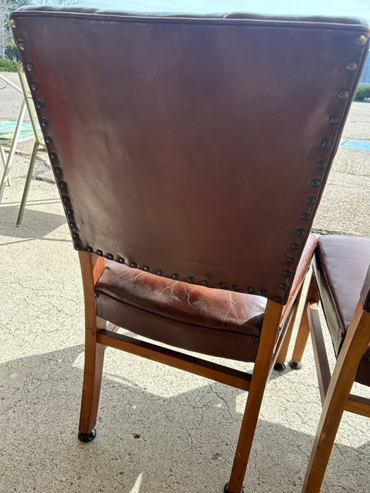 Faux leather kitchen, or dining room chairs 33581