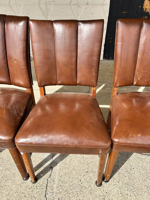 Faux leather kitchen, or dining room chairs 33581
