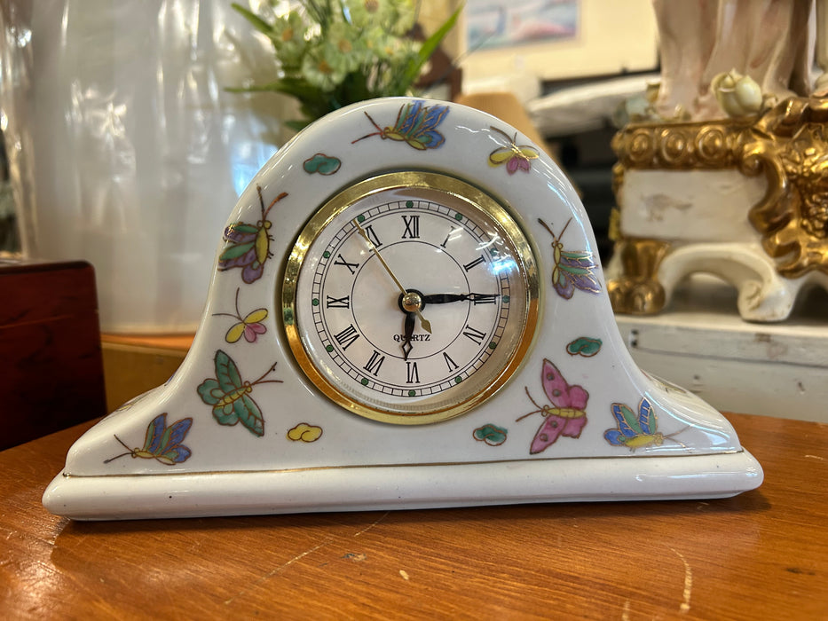 Butterfly mantle clock 33612