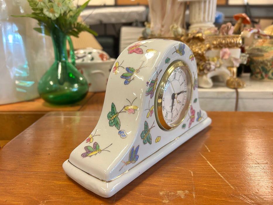 Butterfly mantle clock 33612