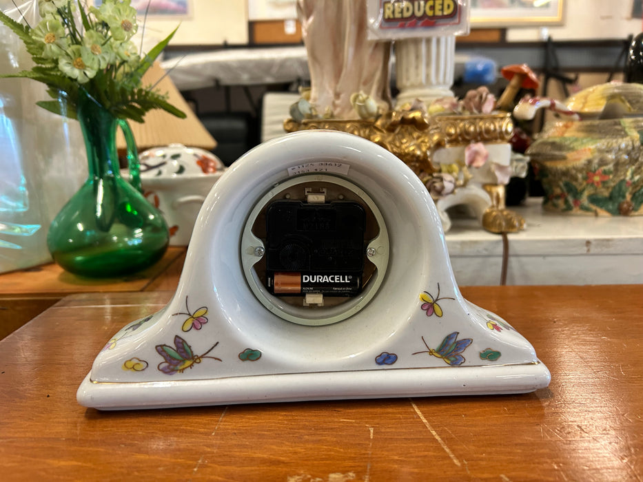 Butterfly mantle clock 33612