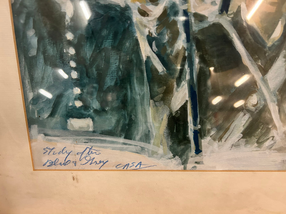 Confederate picture framed matted 33657