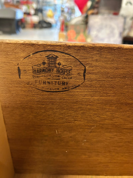 1 drawer Harmony House mid century nightstand 33673