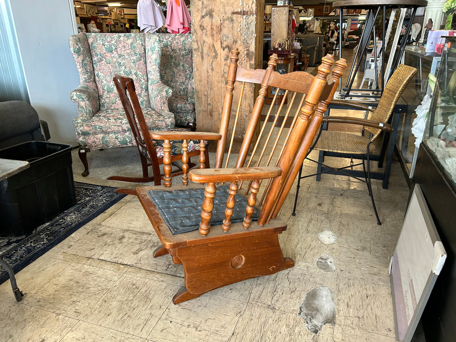 Wood glider gliding chair 33645