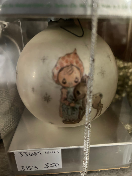 Hallmark Tree Trimmer Christmas 1973 ornament in original box 33689