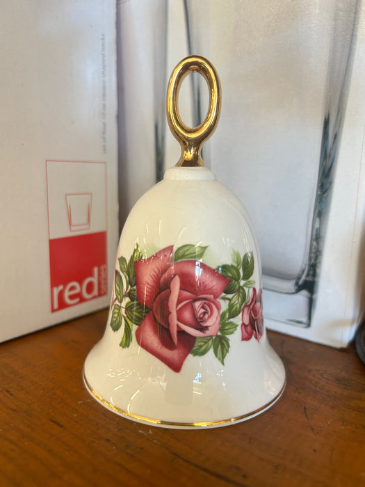 Danbury Mint American rose bell 33695