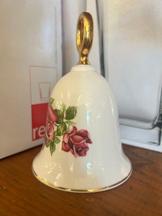 Danbury Mint American rose bell 33695