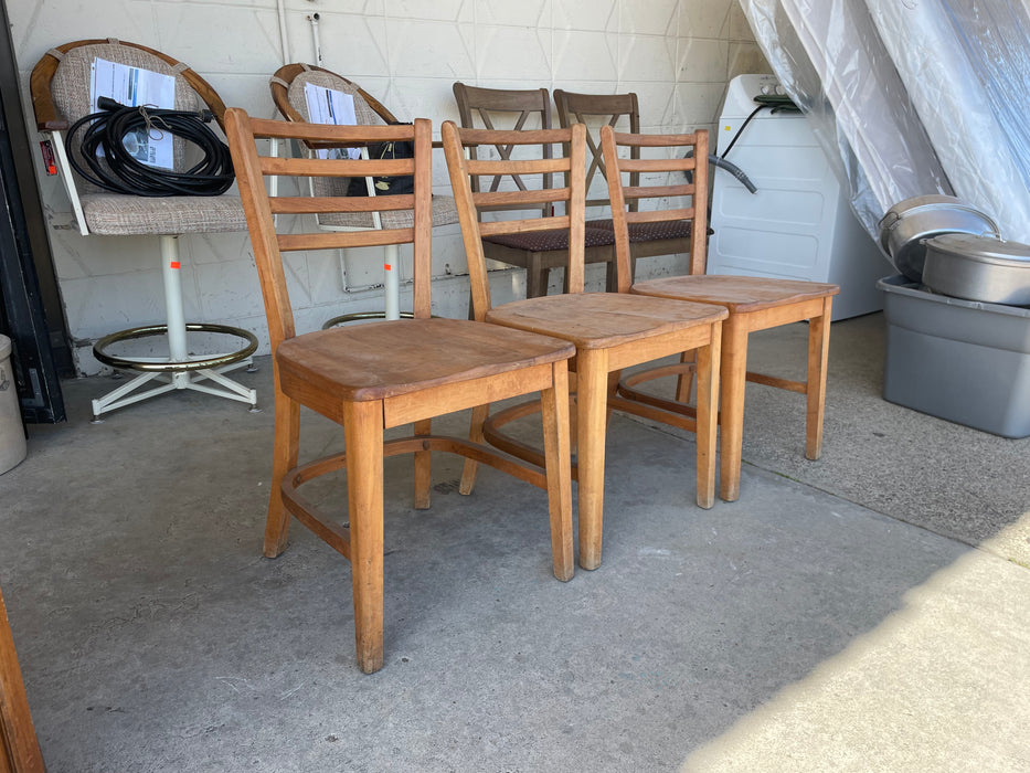Wood kitchen or dining chairs 32237