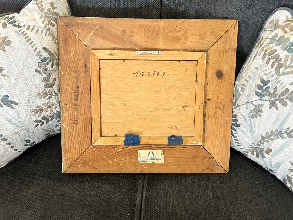 Trees of Autumn painting framed and matted picture 33723