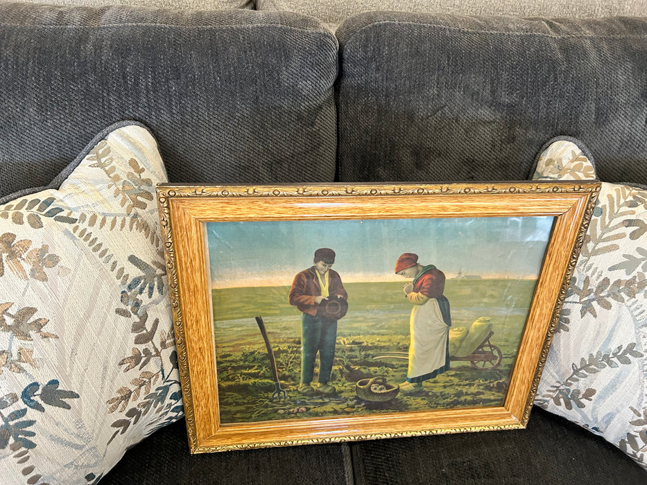 Jean Francois Millet print framed picture 33730