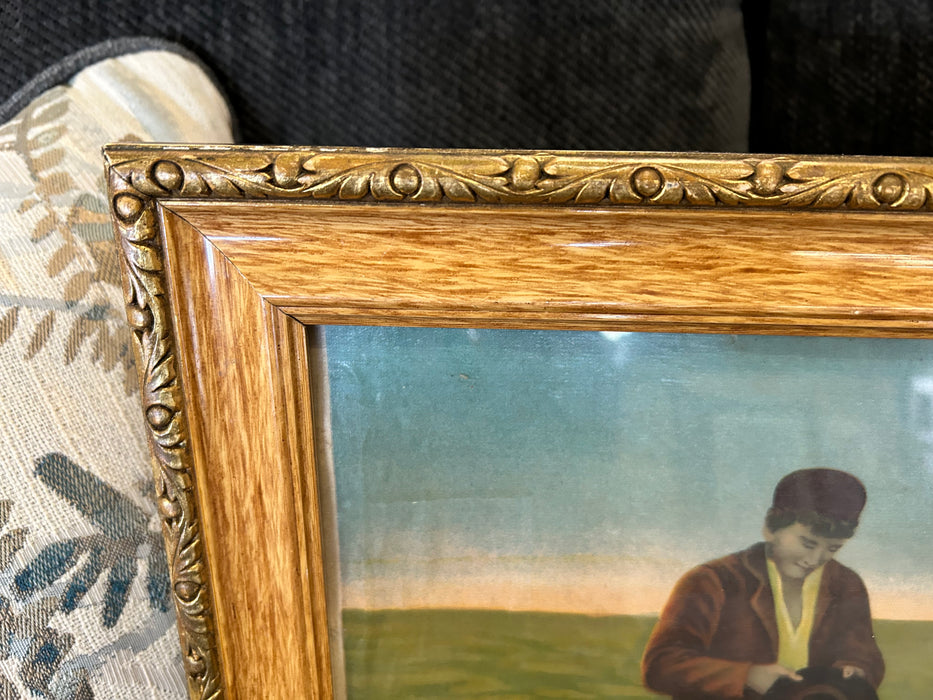 Jean Francois Millet print framed picture 33730