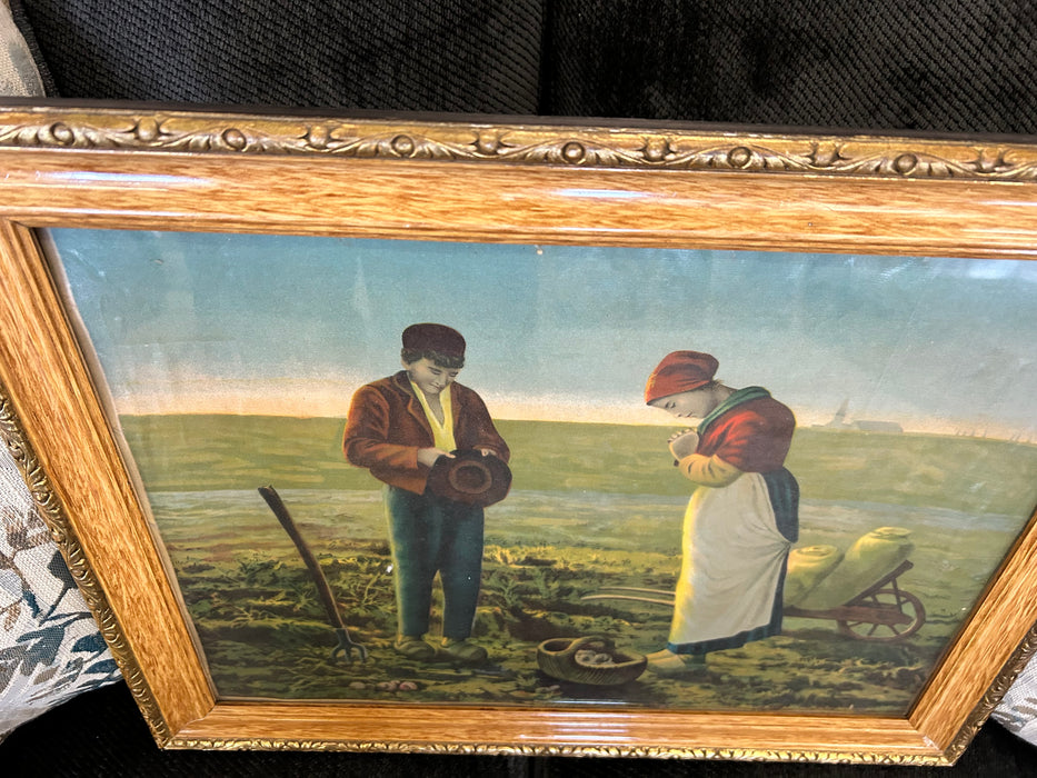 Jean Francois Millet print framed picture 33730