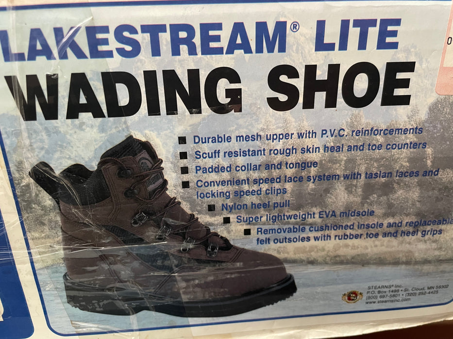 Hodgman Lakestream Lite wading shoes size 11 32247
