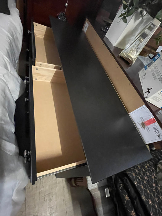 Black 6 drawer dresser 32453