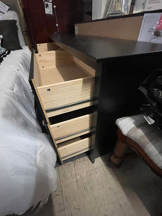 Black 6 drawer dresser 32453