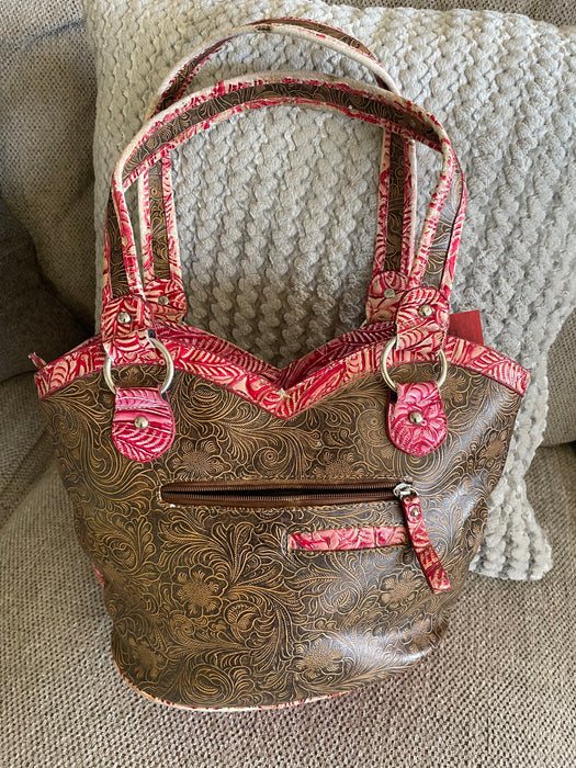 Rhinestone cross handbag purse 32458