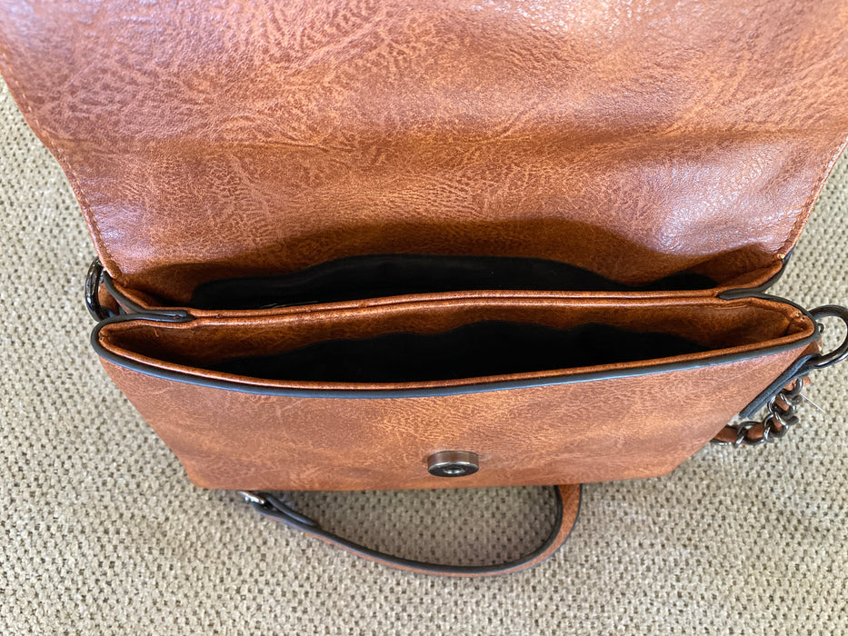 Leather Sam and Hadley handbag purse 32501