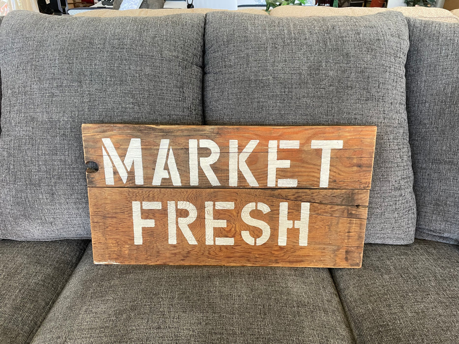 Market fresh sign 30892