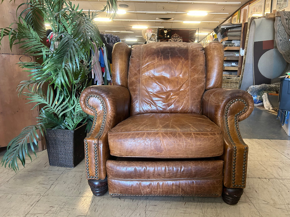 BarcaLounger leather recliner reclining chair 34217