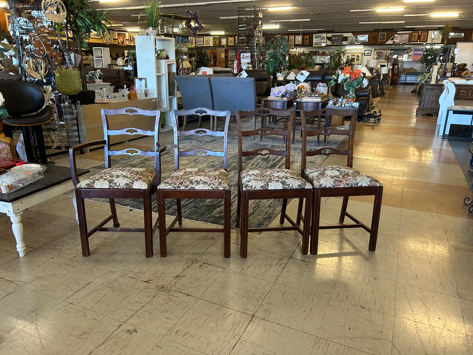 Wood upholstered seat kitchen or dining chairs 34218