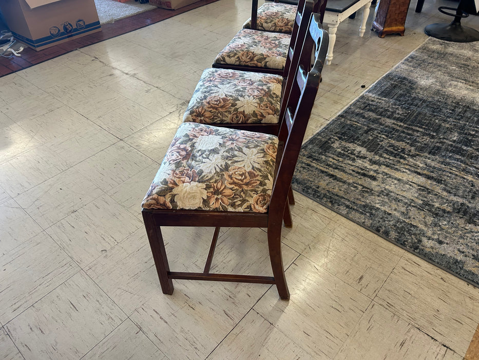 Wood upholstered seat kitchen or dining chairs 34218