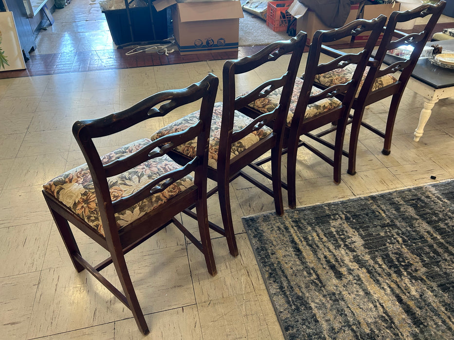 Wood upholstered seat kitchen or dining chairs 34218