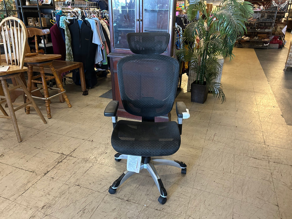Black ergonomic mesh computer desk office chair 34219