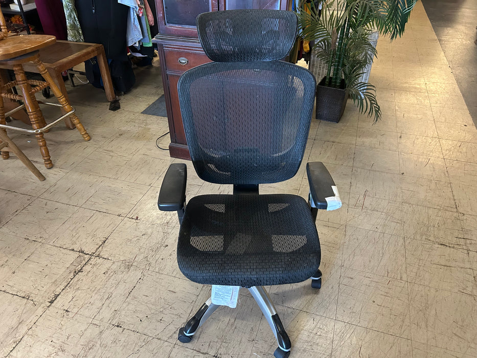Black ergonomic mesh computer desk office chair 34219