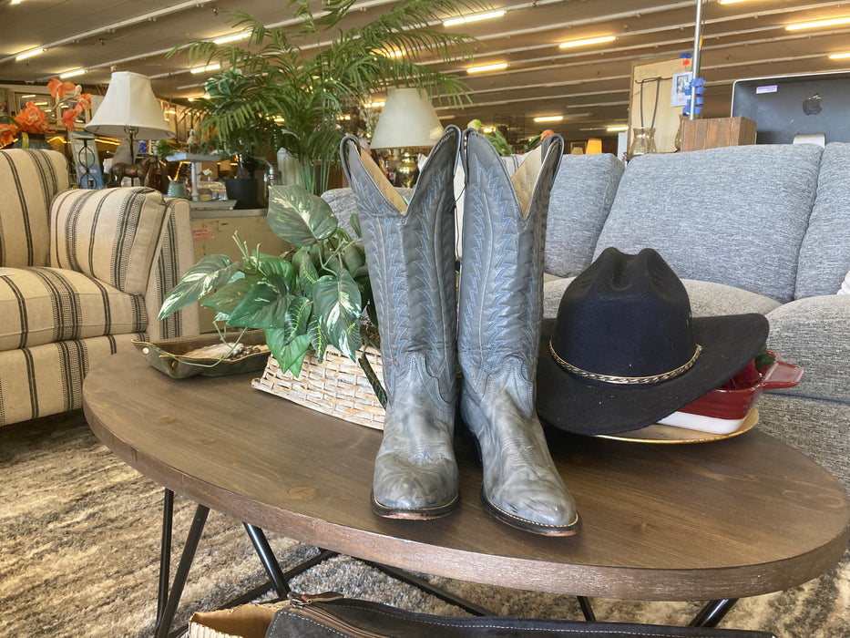 Gray Laredo cowboy boots size 8 M 30899