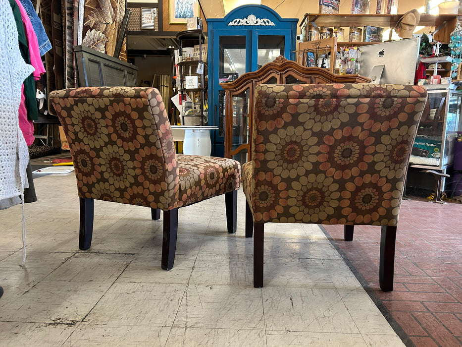 Armless accent chairs 34263