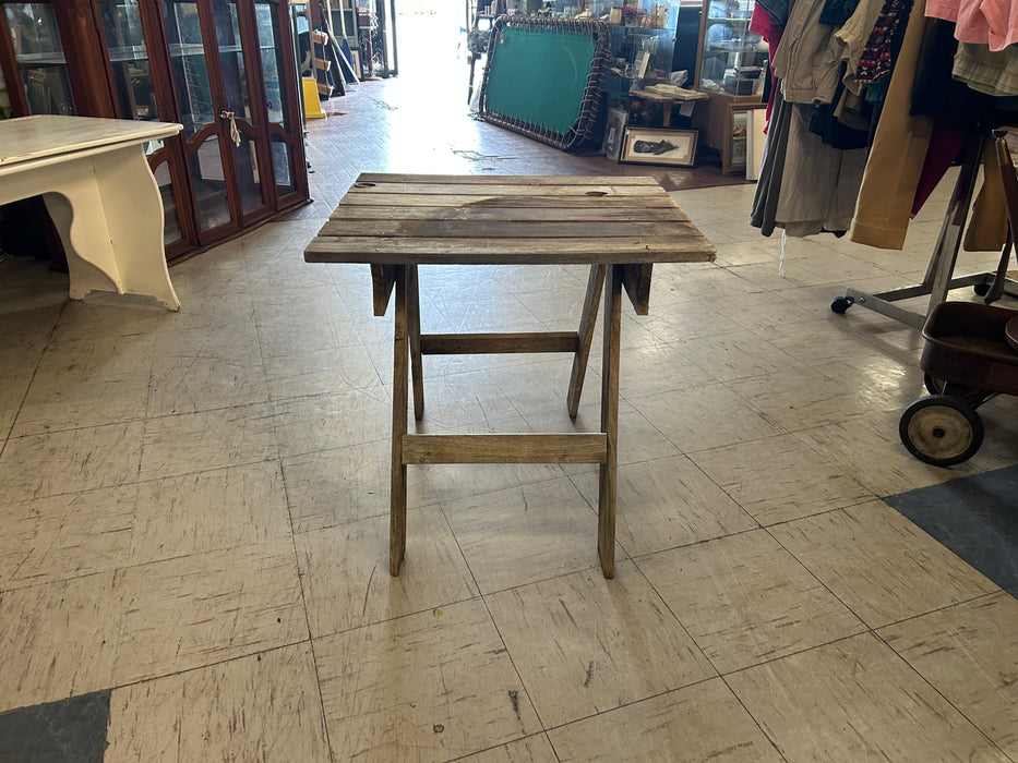 Rustic side end table 34271