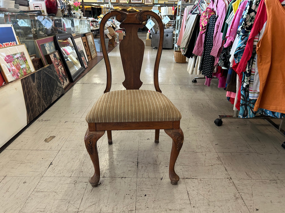 Wood upholstered kitchen or dining chair 34274
