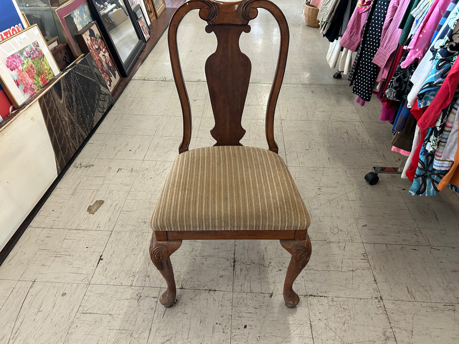 Wood upholstered kitchen or dining chair 34274