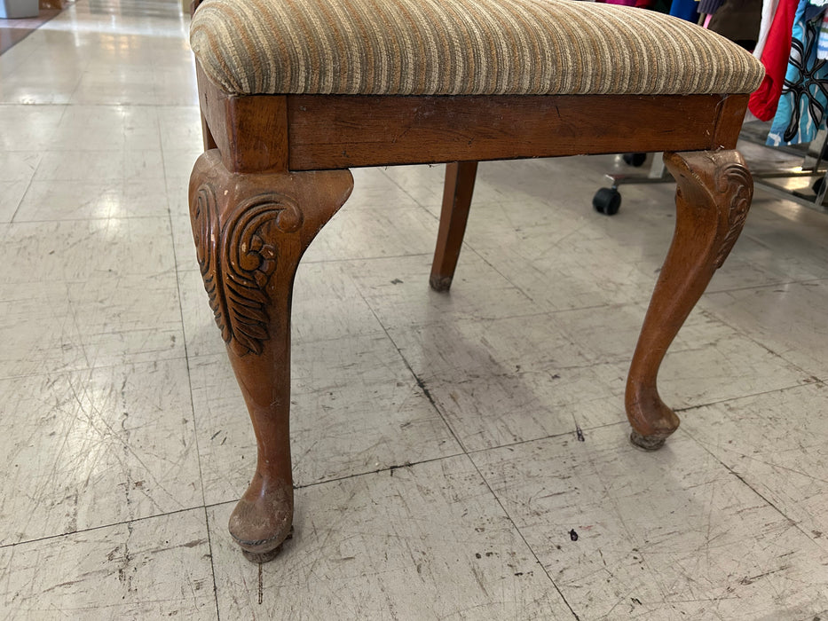 Wood upholstered kitchen or dining chair 34274
