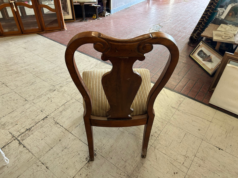 Wood upholstered kitchen or dining chair 34274