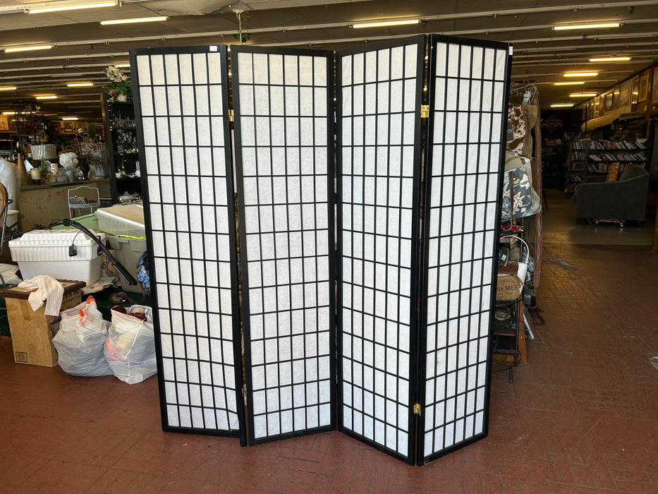 4 panel room divider privacy screen partition 34259