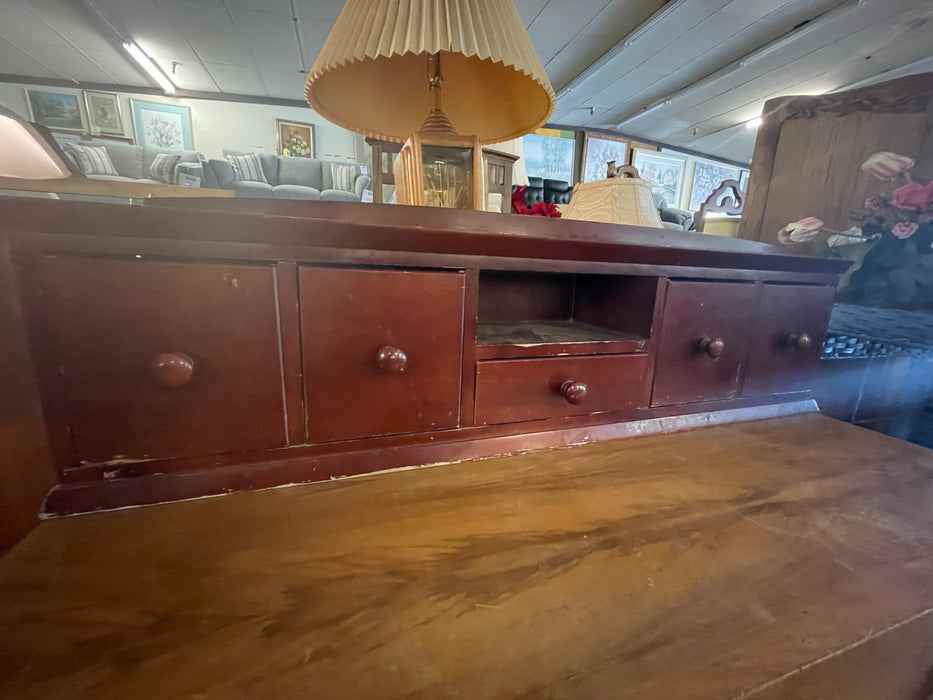 Wood 5-drawer dresser shelf to go on top of dresser 31515