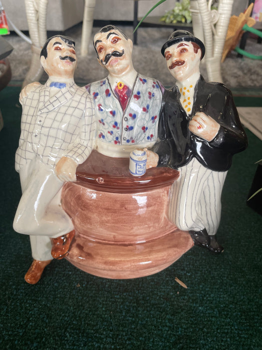 Brayton Laguna pottery 3 men singers figurine 33222