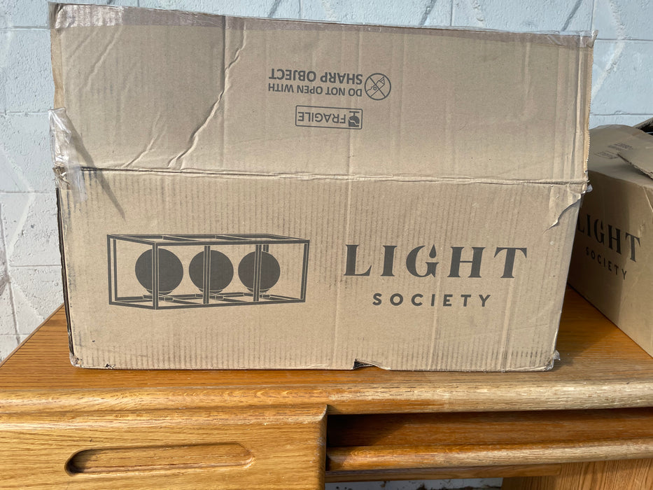 Light Society indoor light fixtures new in original box 33265