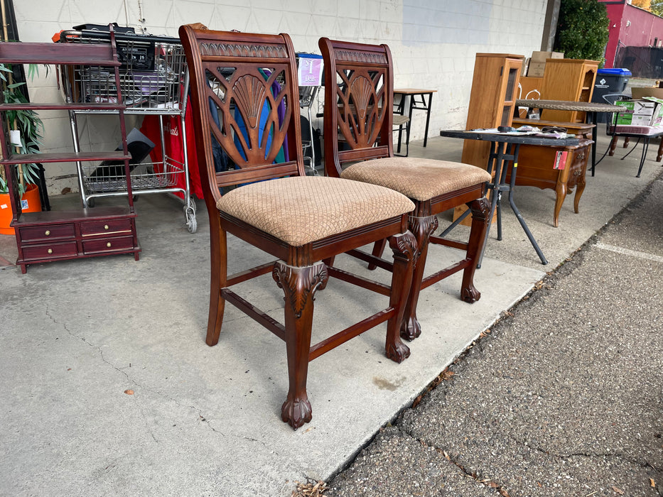 Furniture of America elegant barstools barstool 24 inch seat height counter chairs 33269