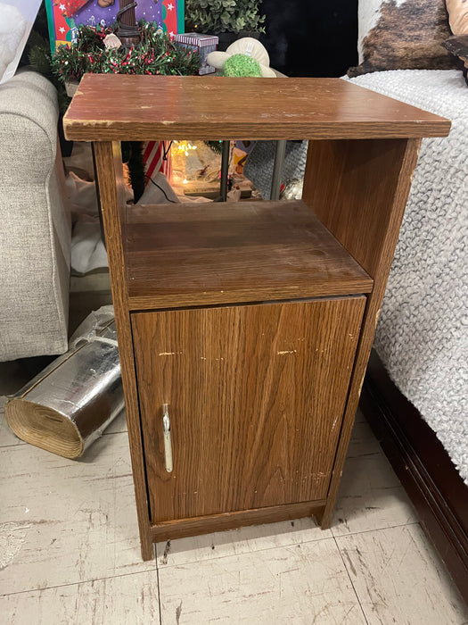 Small one door side end table or nightstand cabinet 33288