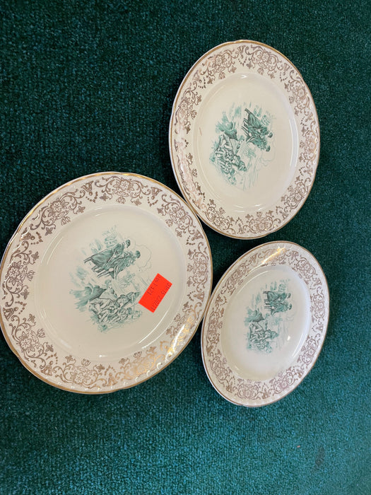 Crooksville Co. "Valley Forge" collectors plates 31615