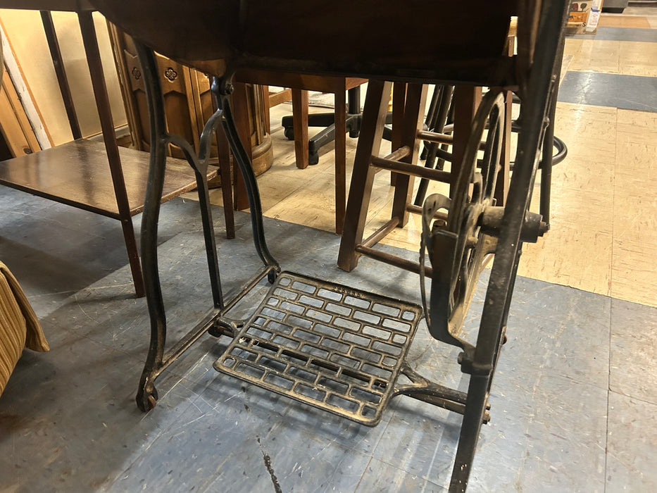 Handmade wood side table 34022