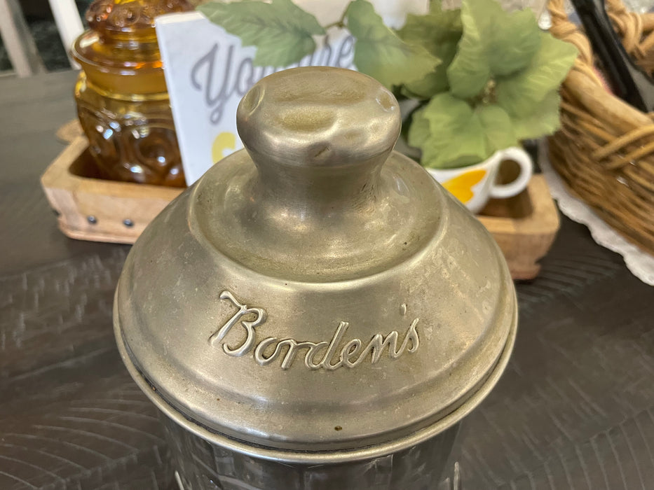 Borden's antique 1920's milk jar 33014