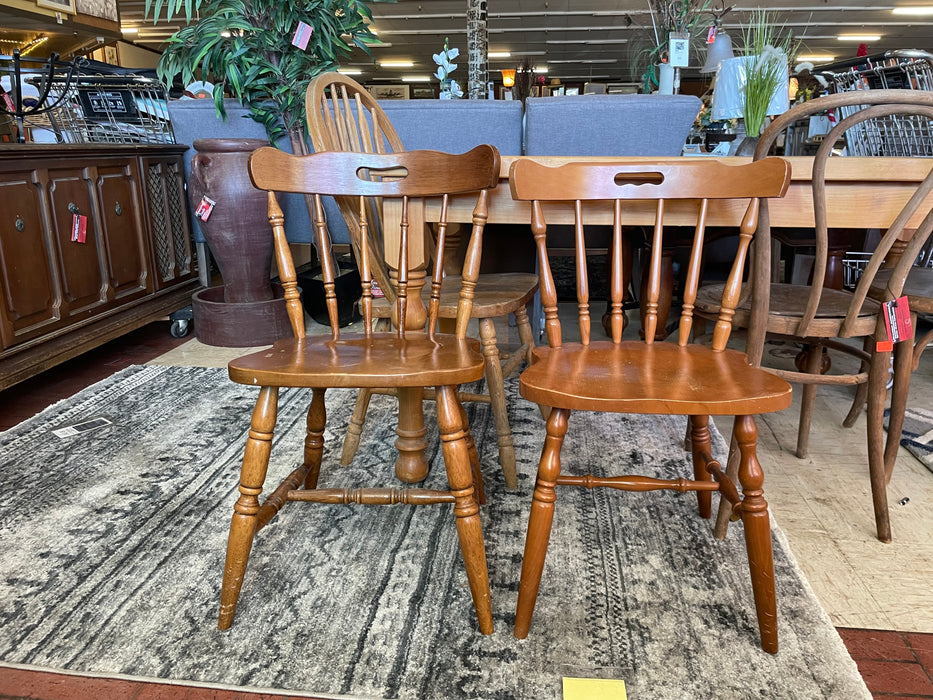 Wood kitchen or dining chairs 31465
